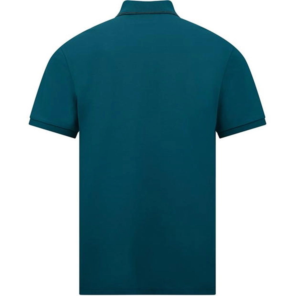 CP Company Short Sleeve Tipped Polo Shirt - Blue